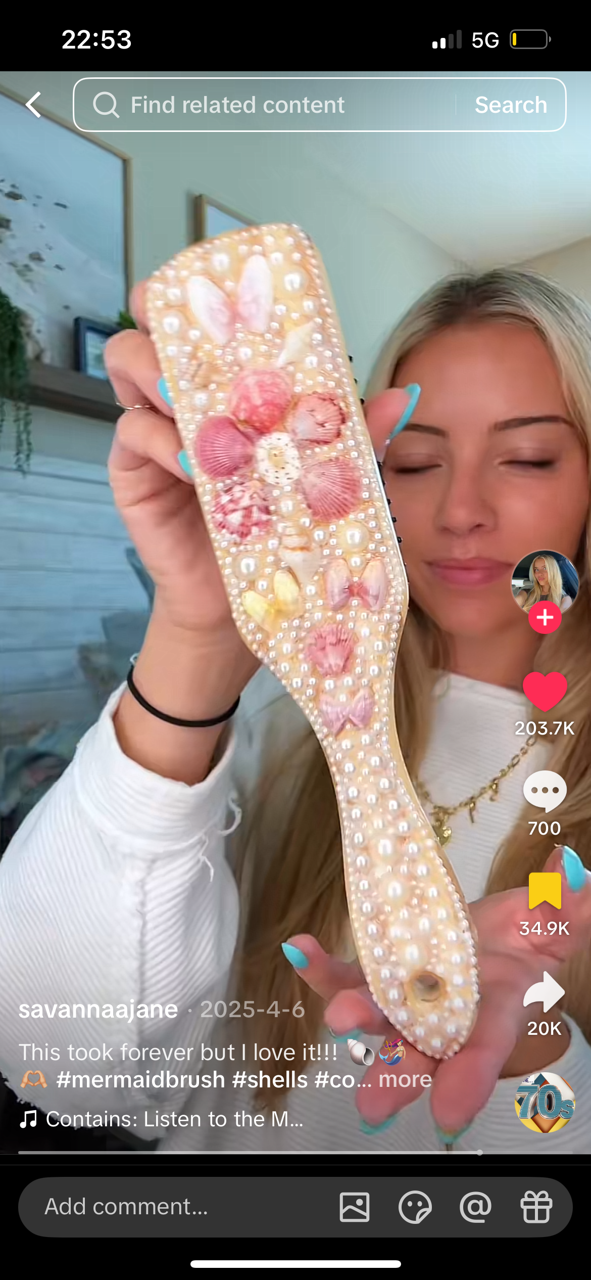 Kacey Pearl Bamboo Hairbrushes