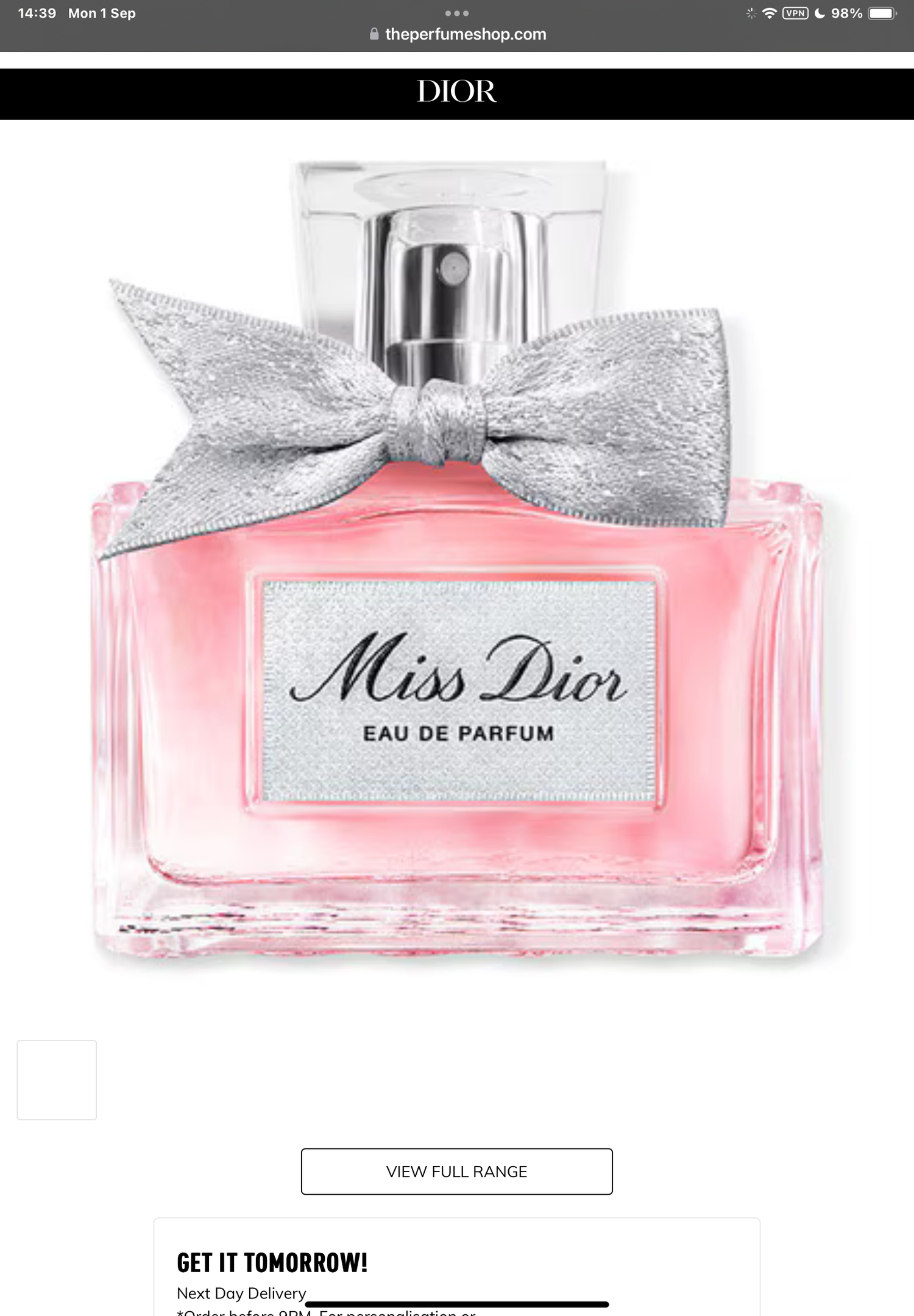 Dior Decant Collection